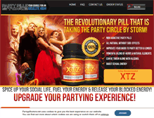Tablet Screenshot of partypillsstore.net